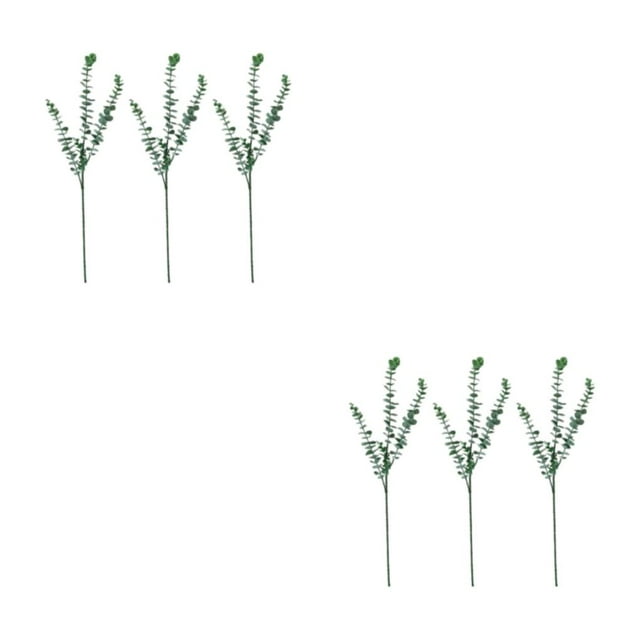 kurtrusly 3x Low Maintenance Artificial Flowers Enjoy Beautiful Decor Without Hassle green 2Set