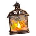 thumbnail image 4 of Decoración navideña, adorno navideño, decoración para fiestas navideñas, adorno colgante con luz nocturna de Navidad, casa para Estilo H, 4 of 9