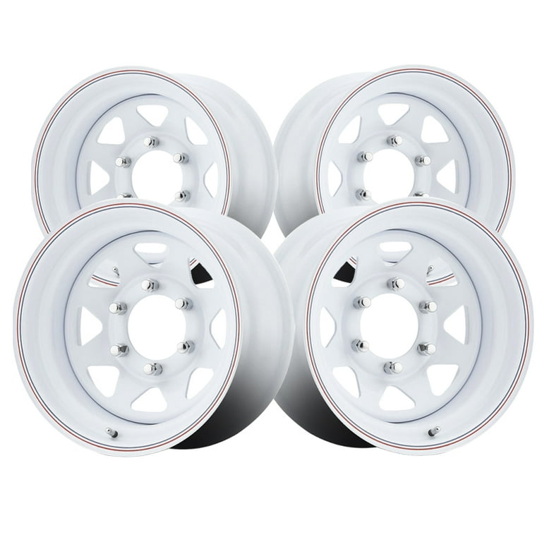 1 Allied - Pacer 16x7 5X5.50 +00 310W White Spoke More Colors