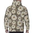 thumbnail image 7 of Daiia Dandelion Flower for Men's Fashion Hoodies & Sweatshirts with Kangaroo Pocket Hooded Sweatshirt Breathable & Moisture Wicking-X-Large, 7 of 7