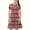 Pink, variant on Kids Clothes for Girls under $5 Short Sleeve Stripe Print Pleats Toddler Kids Girls Cute Stretchy A Line Dress 4-14 Years