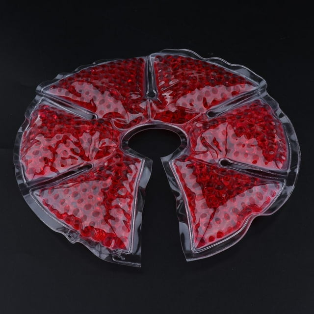 Almohadillas Reutilizables De La Compresa De Del Gel Frío Caliente De Amamantamiento Para Que Amamanta - rojo Macarena Paquete de terapia de frío frío de gel