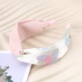 thumbnail image 6 of Unique Bargains 1 Pc Jacquard Embroidery Patchwork Headbands for Women Blue, 6 of 6