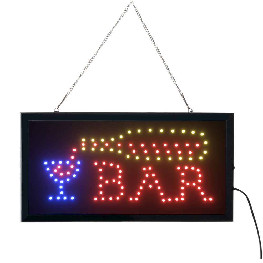LED Open Sign,Business Bar Sign Advertisement Board Electric Display Sign, Flashing  Steady, for Bar,Business, Walls, Window, Shop, Hotel 