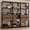 Brown/Black, variant on Madesa Wardrobe Clothes Storage Rack with 4 Drawers and Open Shelves 78"L Multiuse Modular Cabinet for Bedroom Organization - White