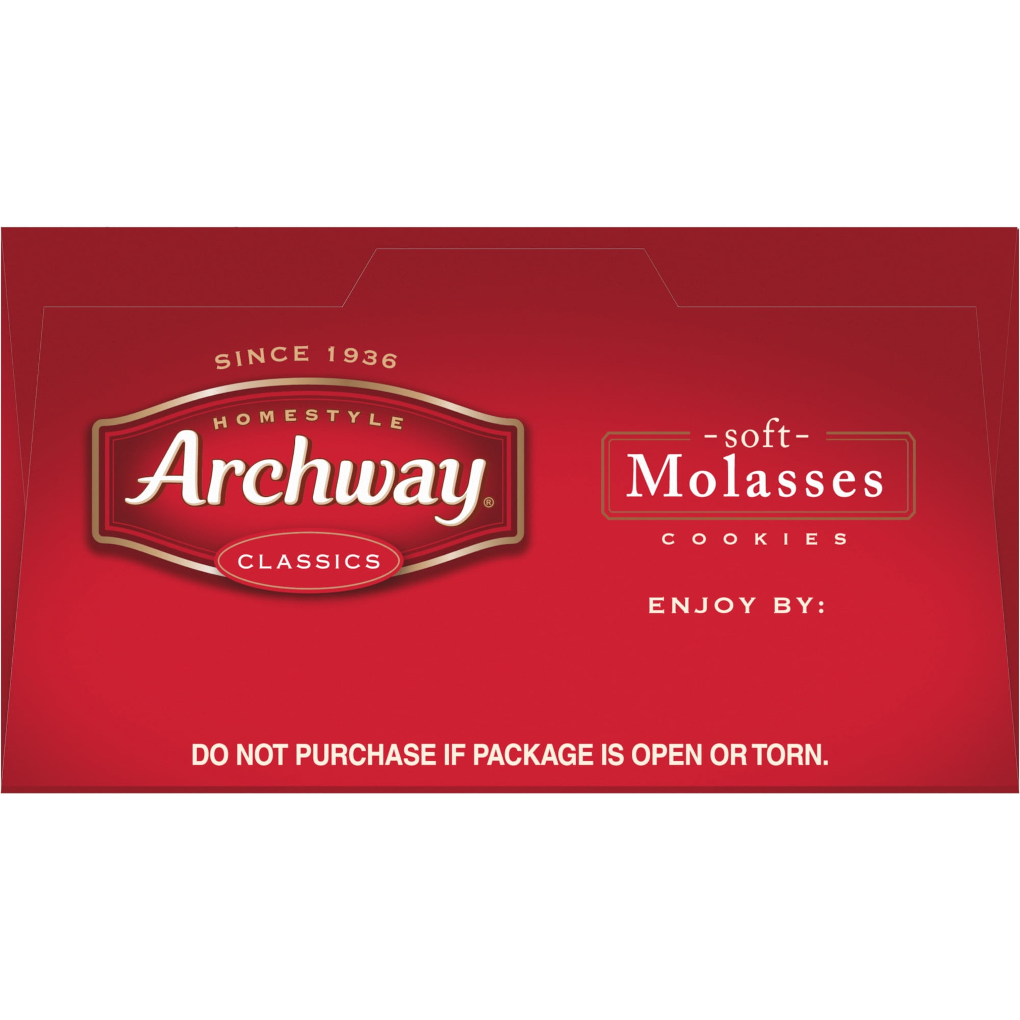 Archway Cookies, Soft Molasses Cookies, 9.5 oz