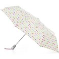 thumbnail image 1 of Parapluie Pliable de Voyage Automatique Résistant à l'Eau, Blanc Pluie, 1 of 2
