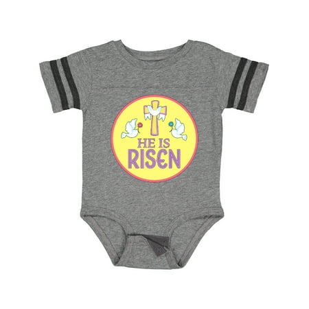 

Inktastic He is Risen for Easter Gift Baby Boy or Baby Girl Bodysuit