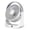 white, variant on Desktop Fan, Long Battery Life & Ultra-Quiet, Rechargeable Table Fan with Digital Display & 180° Adjustable Head, Personal Air Circulator for Home Office Camping