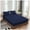 Navy, variant on Twin Fitted Sheet Only, Softest 400 Thread Count 100% Cotton Sateen, 18" deep Pocket, All-Around Elastic, Taupe