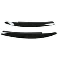 thumbnail image 2 of Headlight Eyelid Cover, Front Headlight Eyebrow Temperature Resistant Antiscratch Streamlined Design Glossy Black  For Car Exterior Decor, 2 of 8