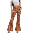 thumbnail image 4 of Printemps Été Europe et États-Unis Pantalon Évasé vintage Imprimé Mode, 4 of 6