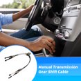 thumbnail image 3 of Unique Bargains No.GK2C46500L Manual Transmission Gear Shifter Cable for Mazda 6 S/i 2003-2008 2.3L 3.0L Manual Trans Control Lever Cable Assembly M/T Gear Shift Control Cable No.GK2C-46-500L, 3 of 7