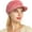 Pink, variant on GZWYHT Womens Visors For Sun,Cadet Military Army Baseball Cap Tie Dye Empty Top Baseball Sun Cap For Men Women Wide Brim Sun Hat Breathable Wide Brim