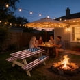 thumbnail image 4 of Patriotic Picnic Tablecloth With Bench Cover 3 Piece Set For Outdoor Party And Camping, 4 of 6