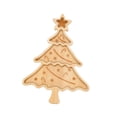 thumbnail image 4 of Bandeja para aperitivos con forma de de Navidad, vajilla de dibujos animados, plato de madera, plato para servir postres con forma de de, 4 of 7