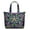 Abstract, variant on Abstract Ornamental Mala Travel Duffel Boho Ethnic Chic Weekender Bag with Traditional Sacred Symbolic Pattern, Artistic Vintage Meditation Tote