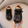 thumbnail image 6 of JINMGG Clearance Toddler Baby Girls Boys Casual Lace-up Leather Peas Shoes, 6 of 6