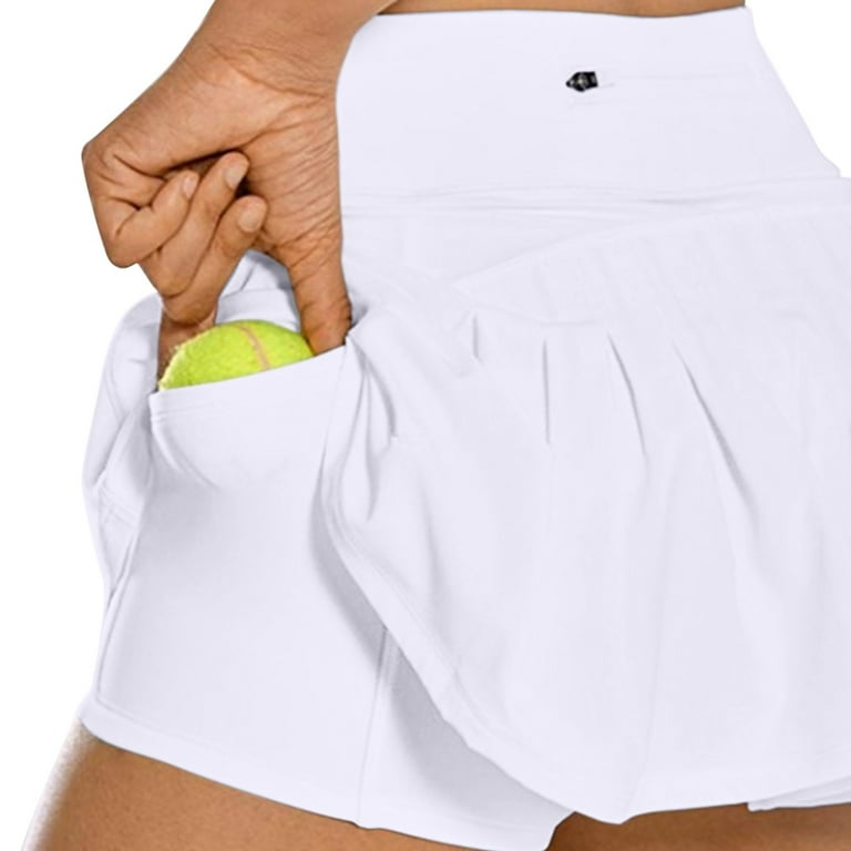 Silver golf clearance skirt