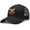 Black, variant on Vintage Low Profile Unstructured Hat | Cotton Flat Bill Snapback Rope Hat | Men & Women’s Hiking Fishing Running Golfing Hat