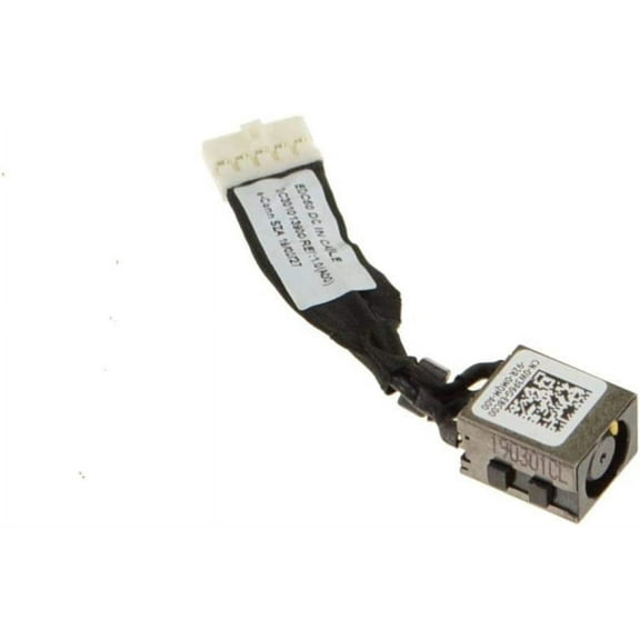 AC DC Jack Power Plug in Charging Port Connector Socket with Wire Cable Harness Replacement for Dell Latitude 5500 5501 Precision 3540 3541 P/N:W3P6G, 0W3P6G DC301013900