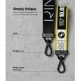 thumbnail image 4 of Ringke Key Ring Strap Compatible with Earbuds, Keys, Cameras & ID QuikCatch Keyring Lanyard (4 Pack) - Assorted Colors, 4 of 7