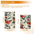thumbnail image 6 of Yayeee Flameless Candles with Remote Flickering Battery Operated Multi Color Changing, Large Red Floral Pattern, 6 of 7