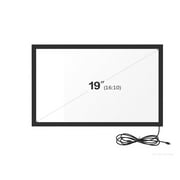 GreenTouch 19 inch Multi-Touch Infrared Touch Overlay, IR Touch Screen Panel, Infrared Touch Frame USB Free Driver HID Compatible with Ratio 16:10