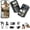 5k,32G, variant on Motorcycle Camera, 5K HD Outdoor Sports Camera, Dual Screen Action Cam with Stabilization, with Memory Card, 24MP 30M Waterproof, Pre-Recording for Cycling, Diving, Fishing (1080P,No Card)