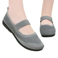 thumbnail image 3 of Sngxgn Women Ballet Flats Shoes Comfortable Slip on Shoes Casual Dress Shoes Slip on Shoes(Grey,39), 3 of 8