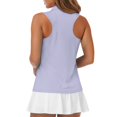 thumbnail image 5 of Whosucclay Giraffe Pattern Womens Golf Shirt for Ladies, Quick Dry 1/4 Zipper for Running Tennis, With Collar Fashion Golf Shirt for Women, 5 of 8