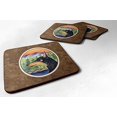 thumbnail image 2 of Carolines Treasures SS8433FC Manchester Terrier Foam Coasters - Set Of 4- 3.5 x 3.5 In., 2 of 3
