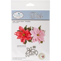Elizabeth Craft Metal Die, Garden Notes Poinsettia