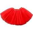 thumbnail image 1 of Women's Adult Classic Elastic 3 Layered Tulle Tutu Skirt, 1 of 5