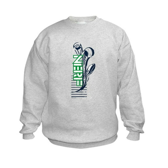 CafePress - Nerf Game On Sweatshirt - Kids Sweatshirt, Youth Crew Neck Sweatshirt