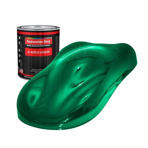 Restoration Shop Emerald Green Metallic Acrylic Lacquer Auto Paint