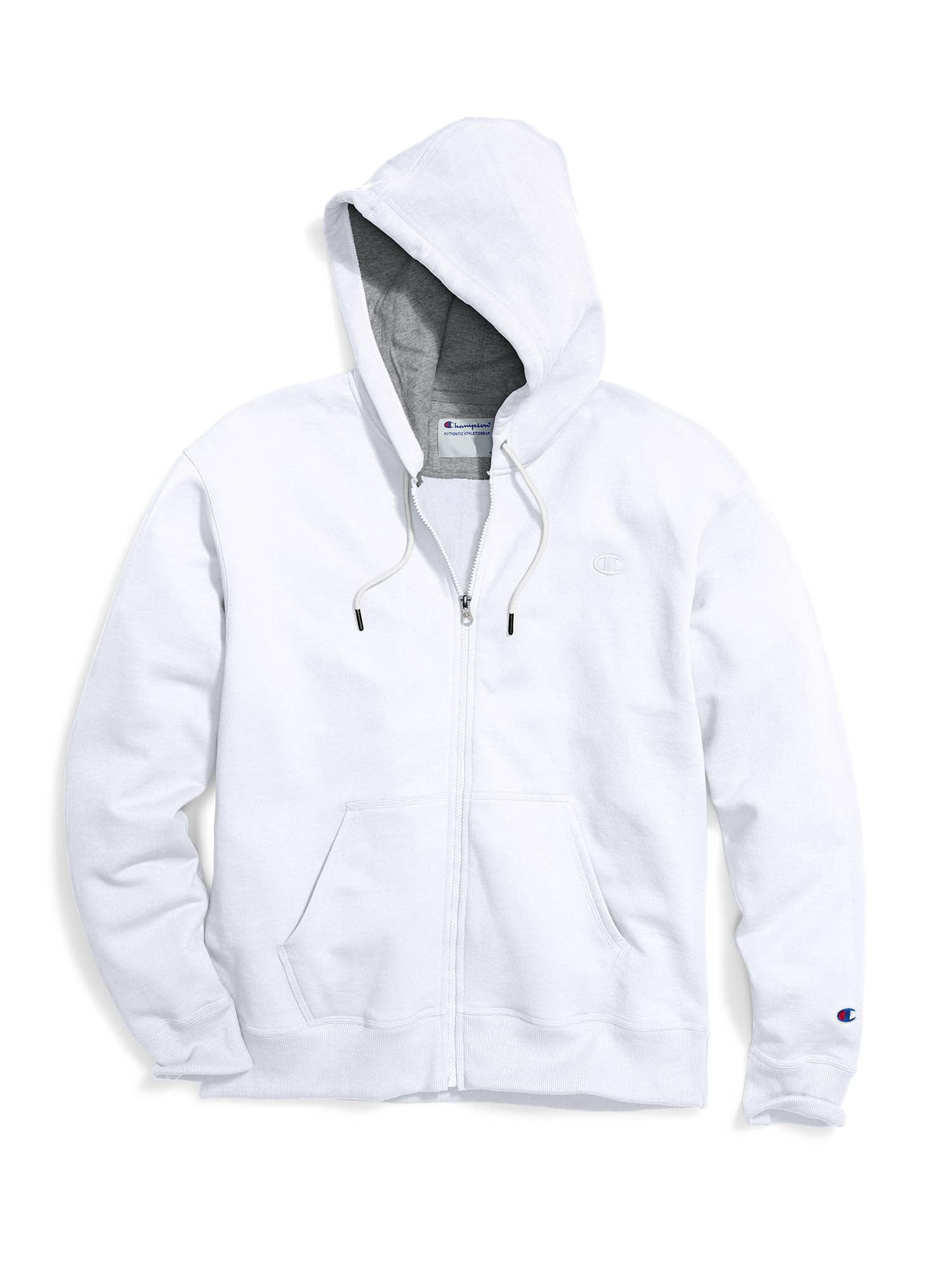 Champion Men's and Big Men's Powerblend Zip-Up Hoodie, Sizes up to 2XL