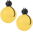 thumbnail image 2 of 2 bolas de silicona para reducir la presión, herramientas de recuperación de masaje para ejercicio de muñeca, color amarillo, 15 grados YUNYI BRAND  Deportes, 2 of 8