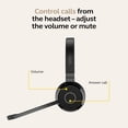 thumbnail image 3 of Auriculares inalámbricos de un solo oído Jabra Evolve 65 TE Black, 3 of 6