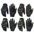 thumbnail image 2 of Gants de Moto pour Hommes et Femmes, Sangle de Poignet Réglable Protection des Mains Gants de Moto à Écran Tactile, pour BMX ATV VTT, Escalade, 2 of 9