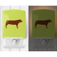 thumbnail image 2 of Caroline's Treasures BB7768CNL Duroc Pig Green Ceramic Night Light, 6x4x3", multicolor, 2 of 2