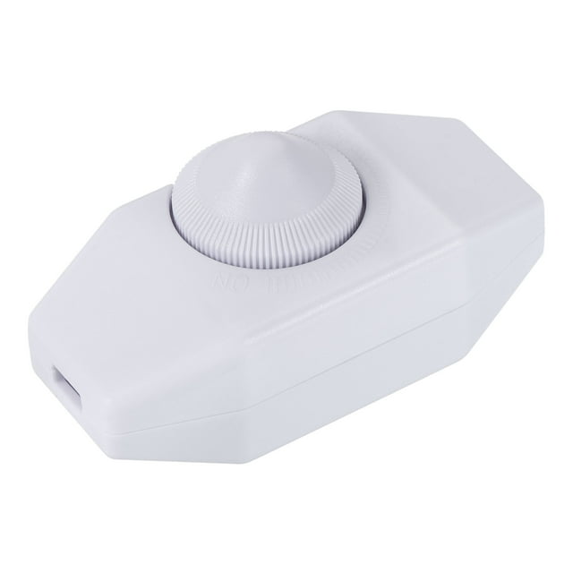 Interruptor de cable rotativo blanco Uxcell AC 110V 100W para lámpara de soldadura