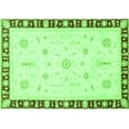 thumbnail image 1 of Ahgly Company Indoor Rectangle Abstract Green Modern Area Rugs, 8' x 12', 1 of 4