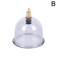 thumbnail image 1 of Body Massager Set Cupping Therapy Cups Vintage Jars Vacuum Cupping Suction J4R3, 1 of 9