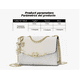 thumbnail image 3 of Bolso De Mano Xtellar Para Mujer Crossbody Cuadrado Pequeño, 3 of 4