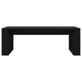 thumbnail image 2 of vidaXL Coffee Table Black 102x50x35 cm Engineered Wood, 2 of 5