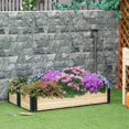 Raised Garden Bed Foldable Planter Box to Grow Vegetables, Herbs, and