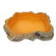 thumbnail image 1 of Terrarium Reptile Food Bowl Tortoise Feeding Basin Reptile Box Landscaping Decor, 1 of 4