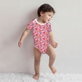 thumbnail image 4 of Rocae Festive Christmas Stocking Cheer for Baby Cotton Short-Sleeve Bodysuits for Unisex Onesies Bodysuit-6 Months, 4 of 7