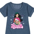 thumbnail image 3 of Barbie - Holidays & Christmas - Friends Celebration - Toddler & Youth Girls Fleece Dress, 3 of 5